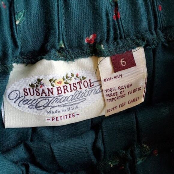 Vintage Susan Bristol Christmas Skirt - Picture 2 of 8